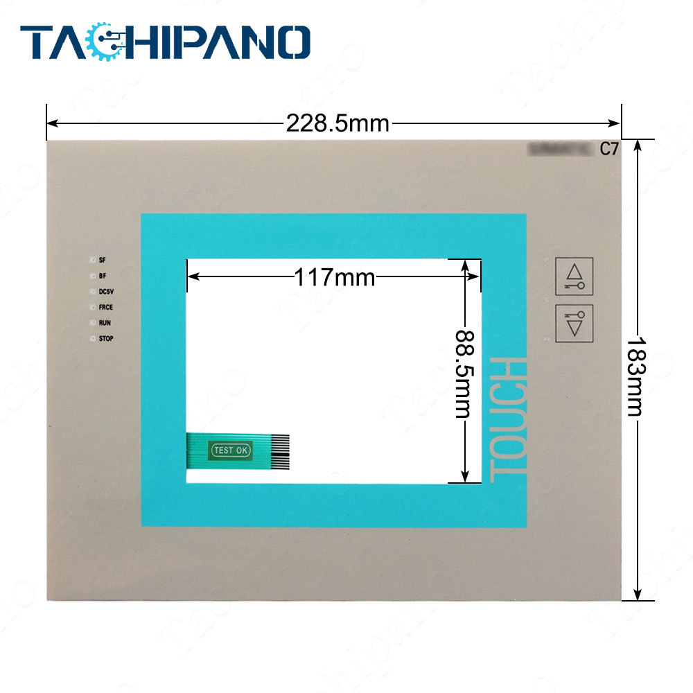 6ES7635-2EB00-0AE3 Membrane Keypad for 6ES7 635-2EB00-0AE3 C7-635 Protective film overlay