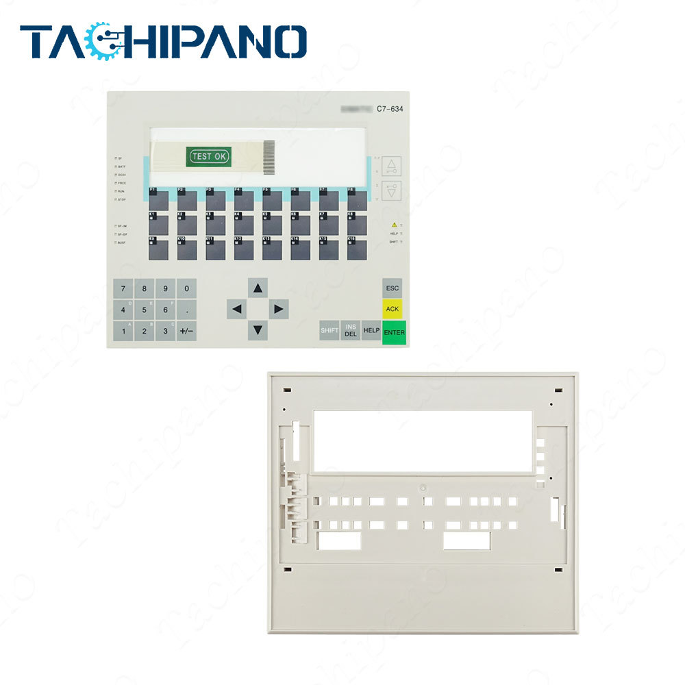 6ES7634-1DF00-0AE3 Front Pleastic Case, Membrane Keypad For 6ES7 634-1DF00-0AE3 C7-634