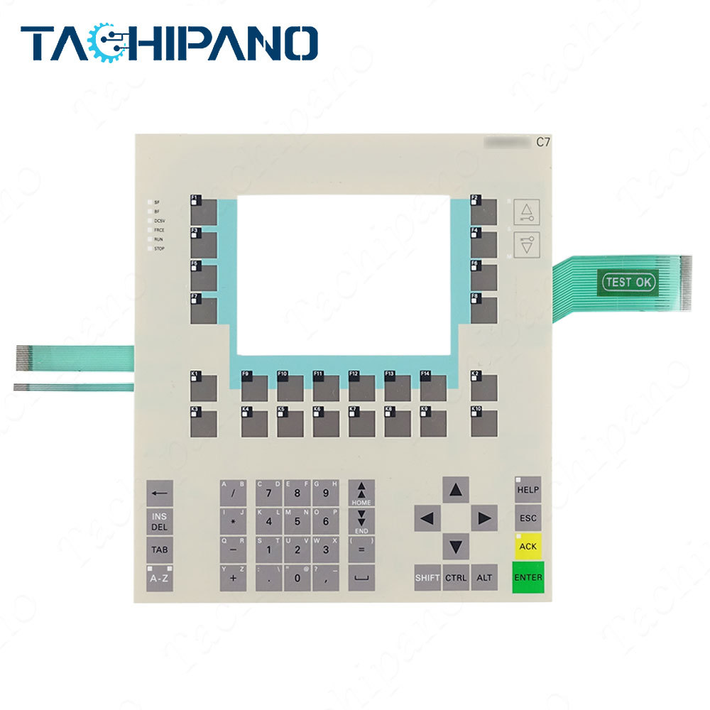 6AG1635-2EC02-4AE3 Front Pleastic Case, Membrane Keypad For 6AG1 635-2EC02-4AE3 C7-635