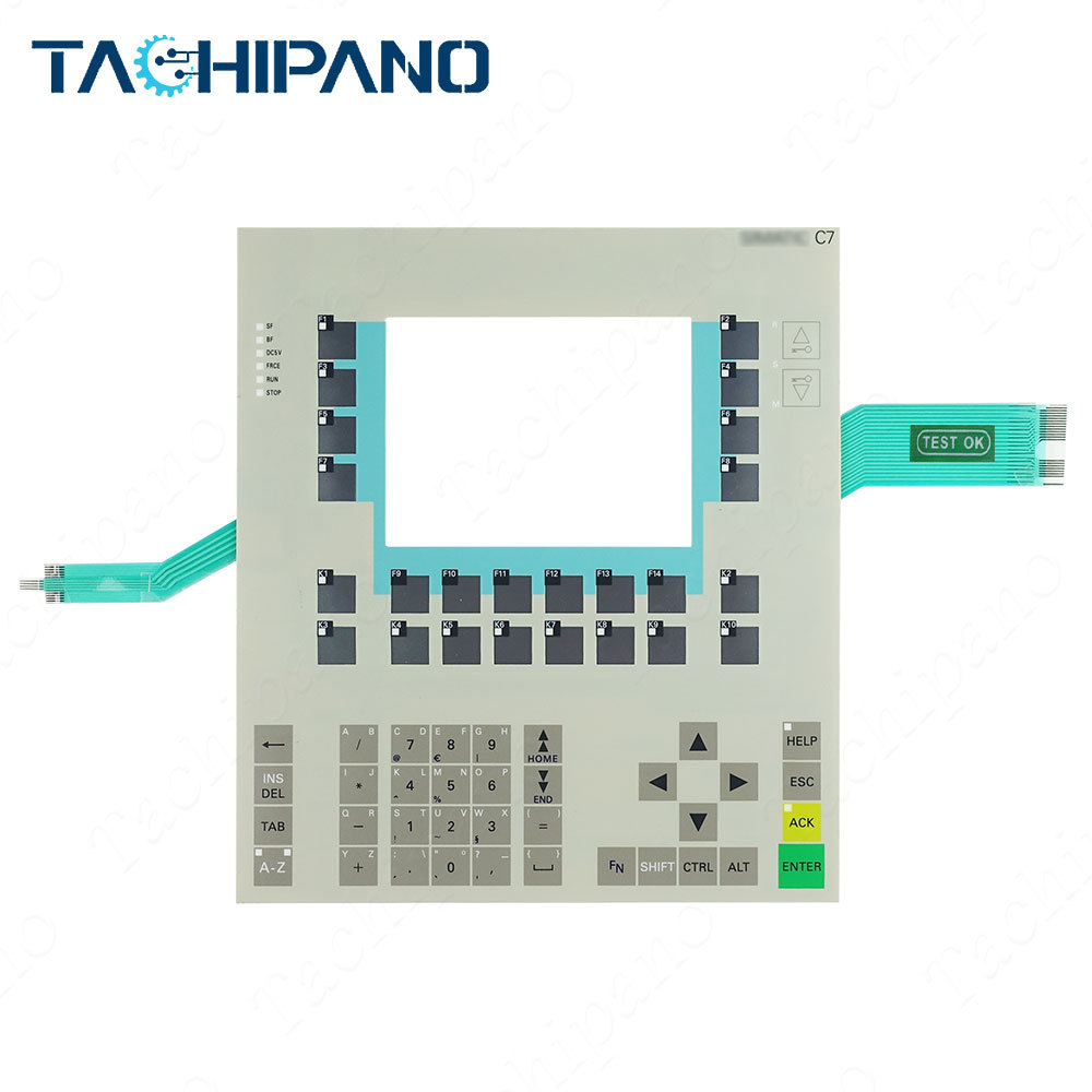 6ES7636-2EC00-0AE3 Membrane Switch for 6ES7 636-2EC00-0AE3 C7-636 Keypad Keyboard