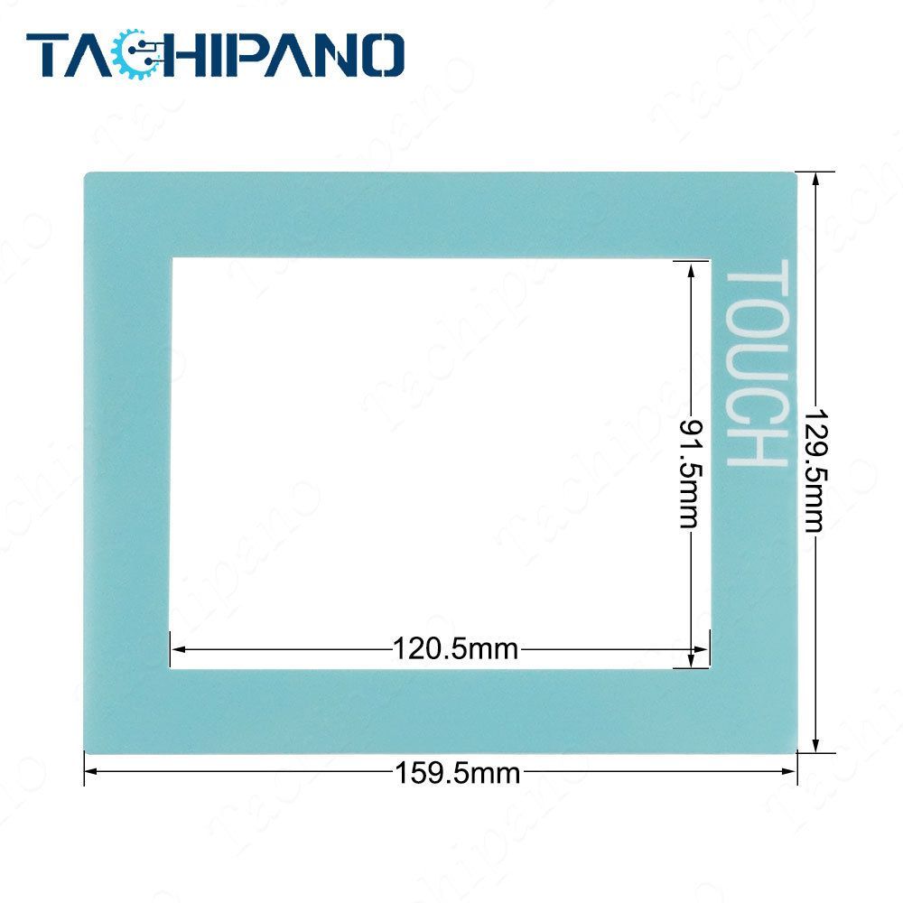Touch screen panel glass for 6AV6642-8BA12-0AB0 6AV6 642-8BA12-0AB0 TP177 INOX with Protective film