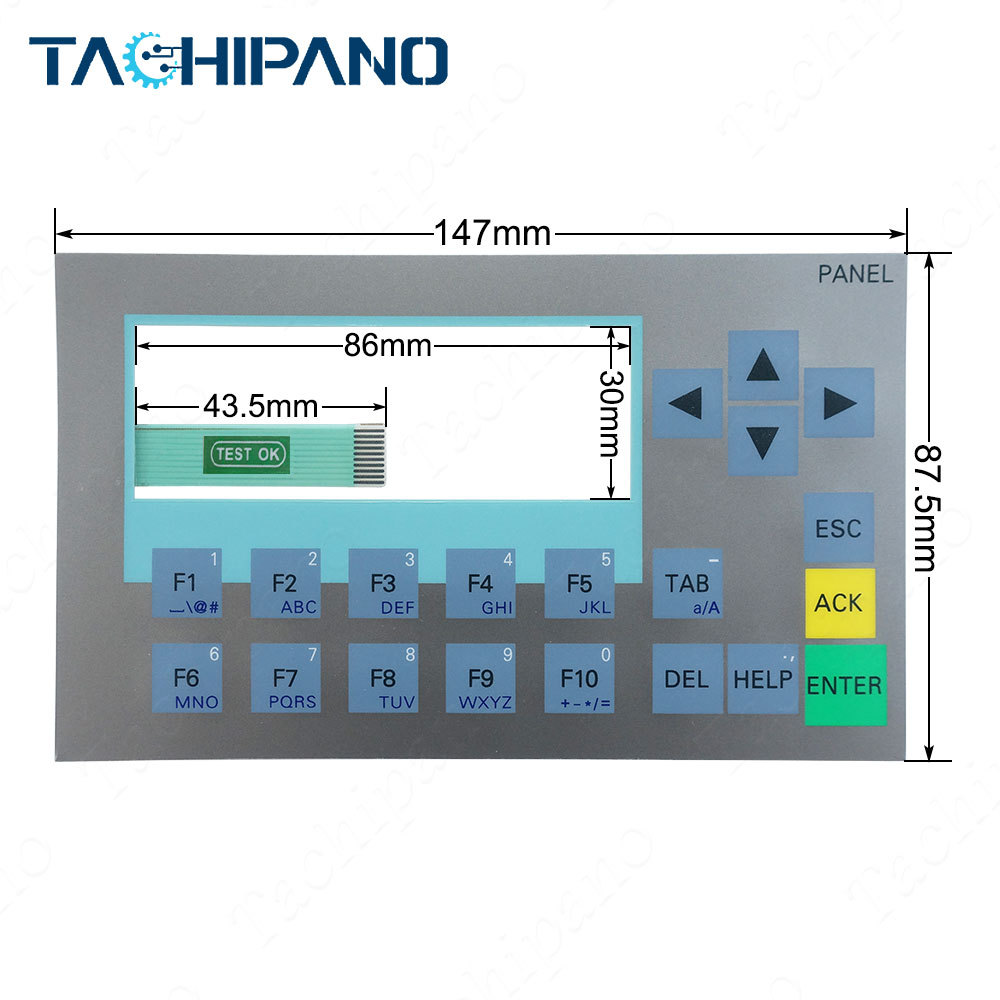 6AV6647-0AH11-3AX0 Membrane Switch for 6AV6 647-0AH11-3AX0 KP300 Keypad Keyboard