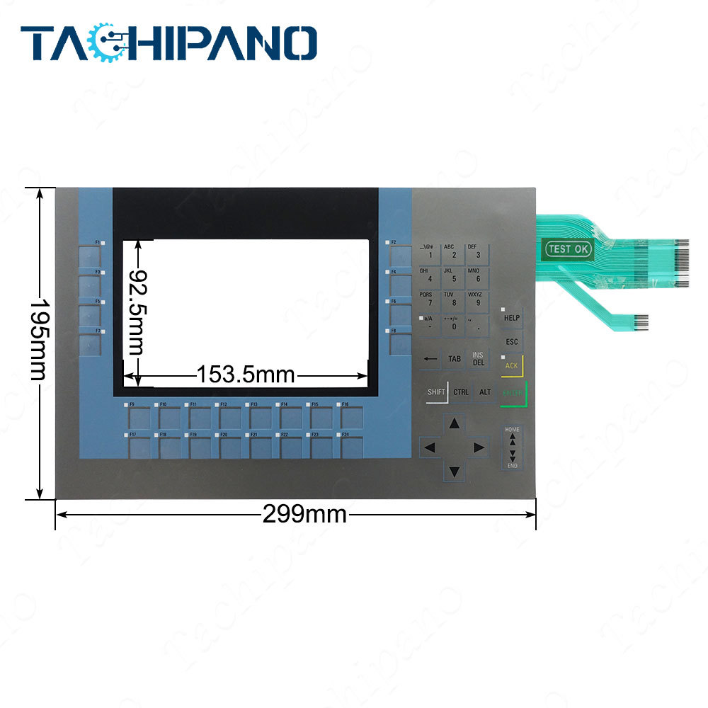6AV6647-0AJ11-3AX0 Membrane Switch for 6AV6 647-0AJ11-3AX0 KP400 Keypad Keyboard