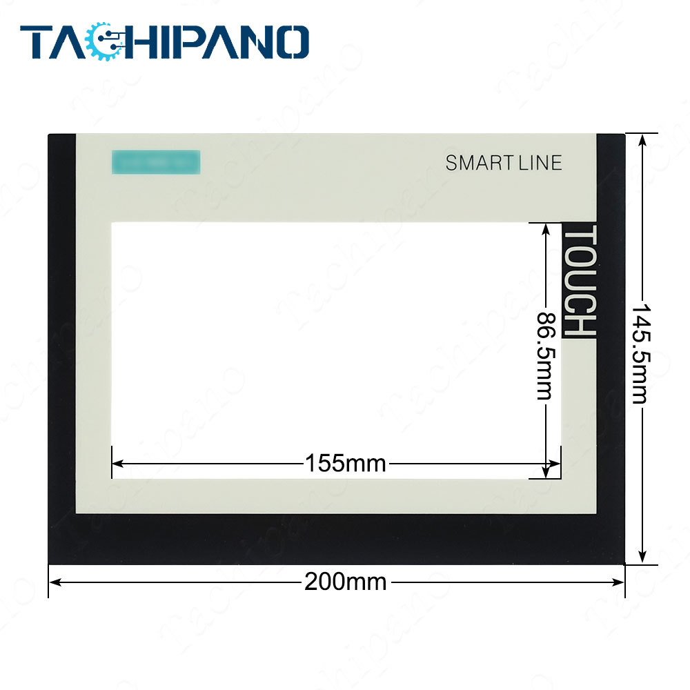 6AV6648-0CC11-3AX0 Touch screen panel, Protective film for 6AV6 648-0CC11-3AX0 HMI SMART 700 IE V3