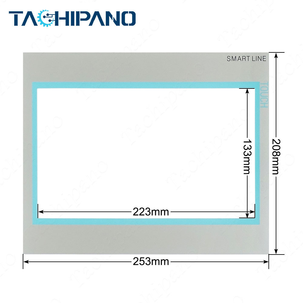 6AV6648-0AE11-3AX0 Touch screen panel, Protective film for 6AV6 648-0AE11-3AX0 HMI SMART 1000