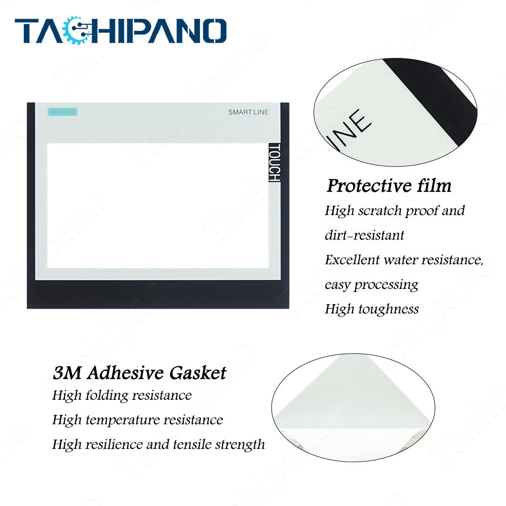 6AV6648-0CE11-3AX0 Touch screen panel, Protective film for 6AV6 648-0CE11-3AX0 HMI SMART 1000 IE V3