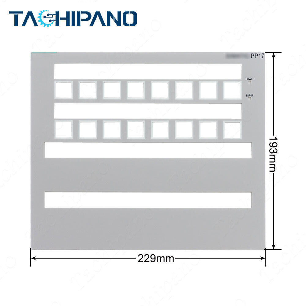 6AV2124-1JC01-0AX0 Membrane Switch for 6AV2 124-1JC01-0AX0 KP900 Keypad Keyboard