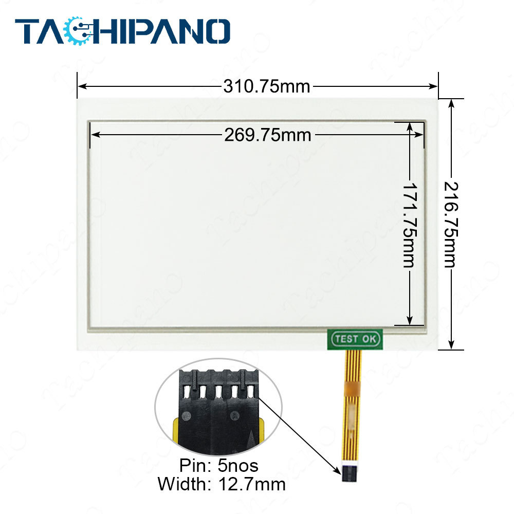 6AV7230-0CA20-0BA0 Touch screen panel, Protective film for 6AV7 230-0CA20-0BA0 IPC377E 12"