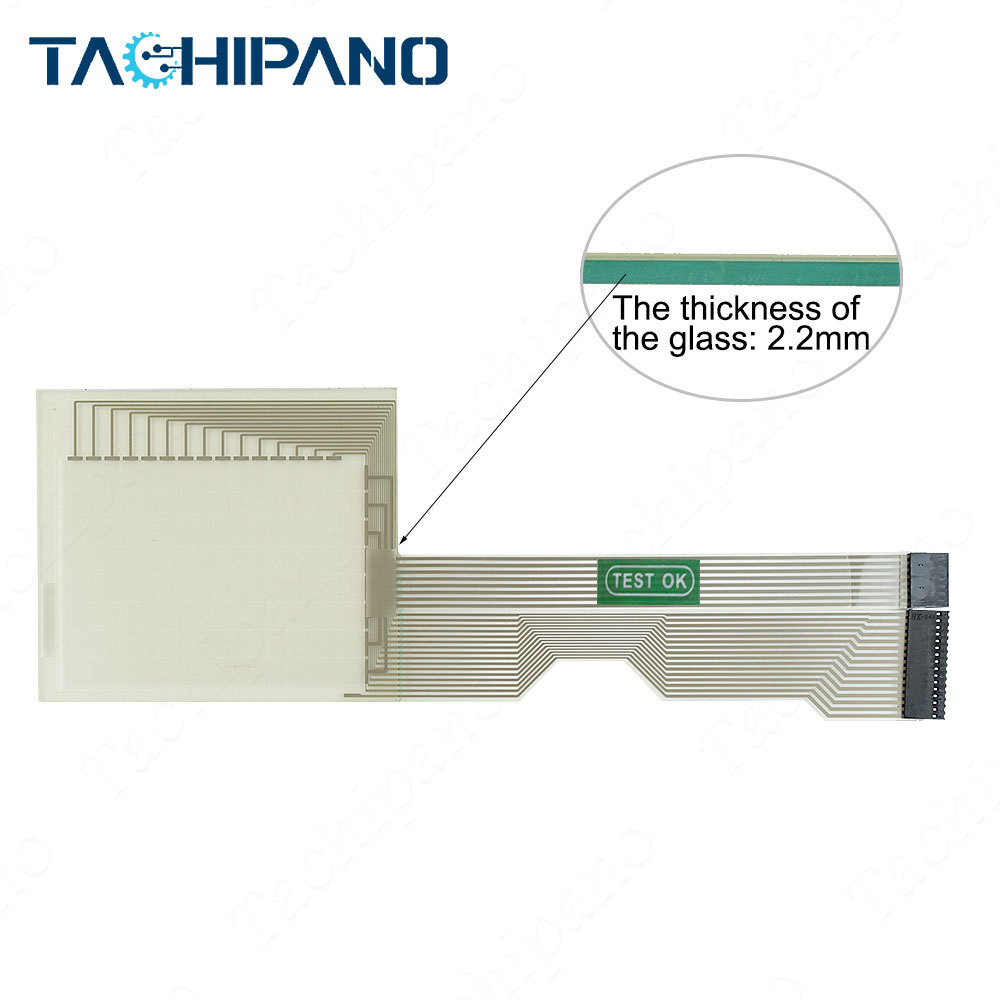 2711-B6C1 2711-B6C1X 2711-B6C1L1 Plastic Case Cover, Membrane Keypad, Touch Screen Glass for 2711-B6C1 2711-B6C1X 2711-B6C1L1 PanelView Standard 600 Color