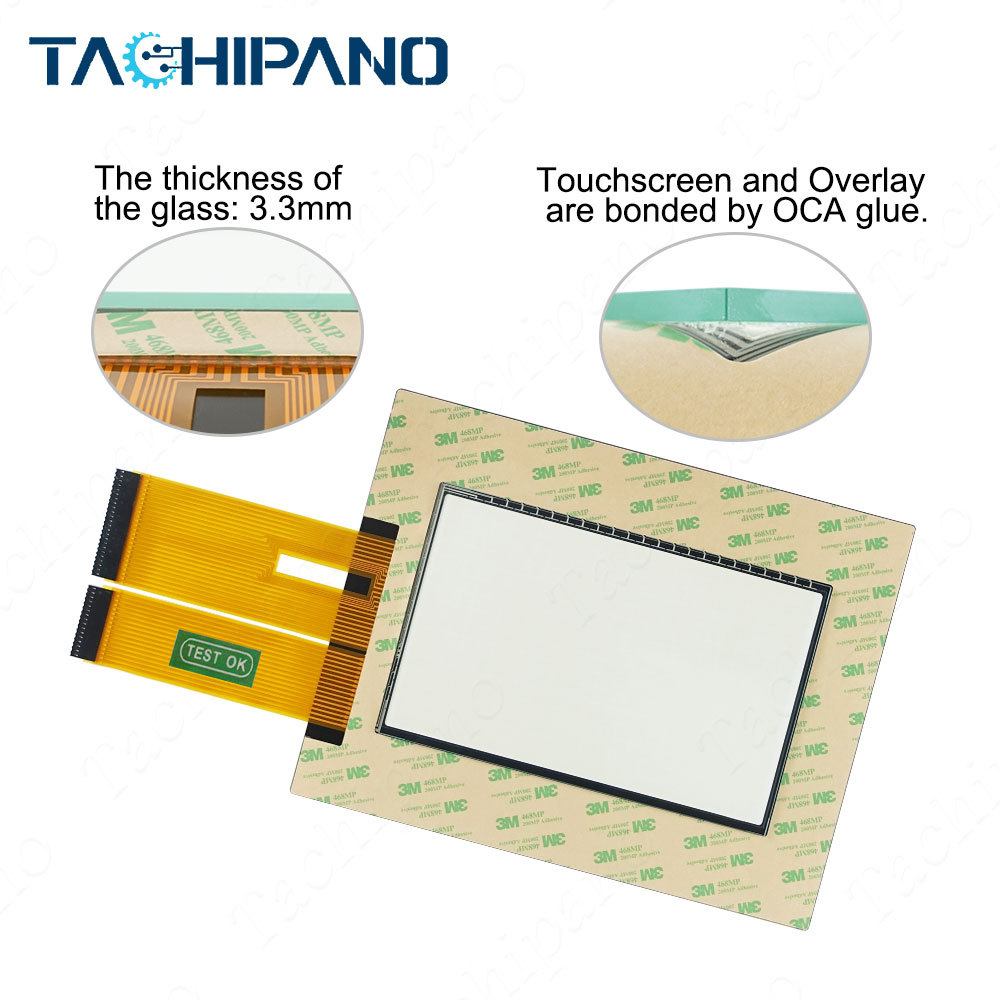 2711-T9A10 2711-T9A10L1 Touch screen panel, Protective film for 2711-T9A10 2711-T9A10L1 PanelView Standard 900 Monochrome