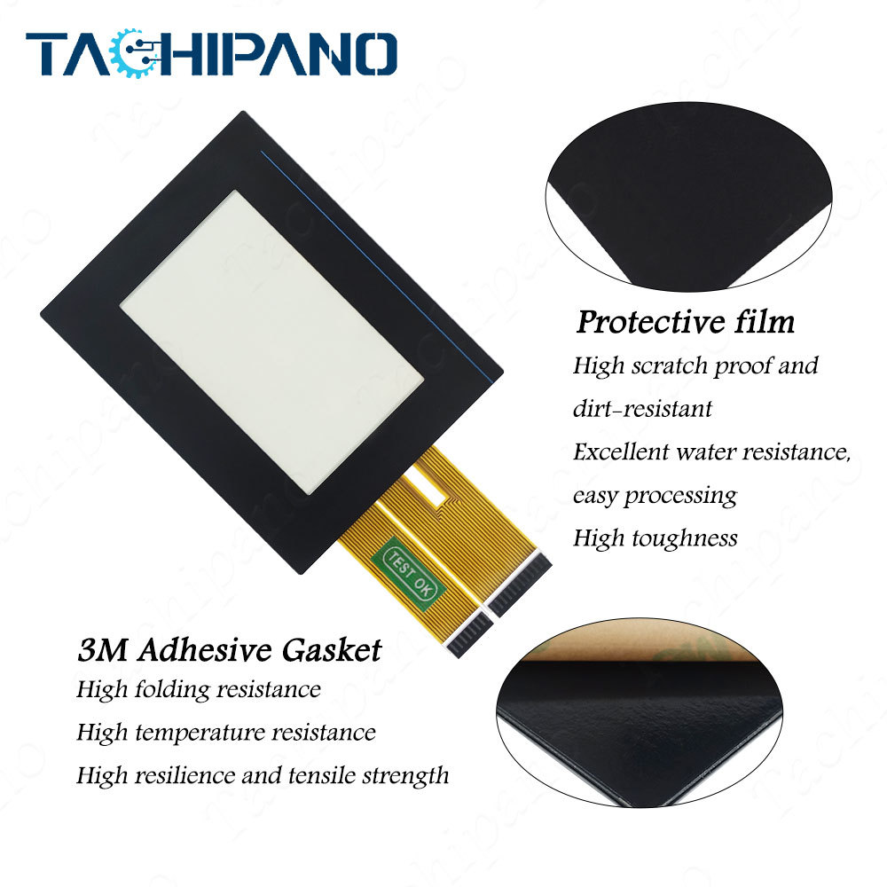 2711-T9A10 2711-T9A10L1 Touch screen panel, Protective film for 2711-T9A10 2711-T9A10L1 PanelView Standard 900 Monochrome