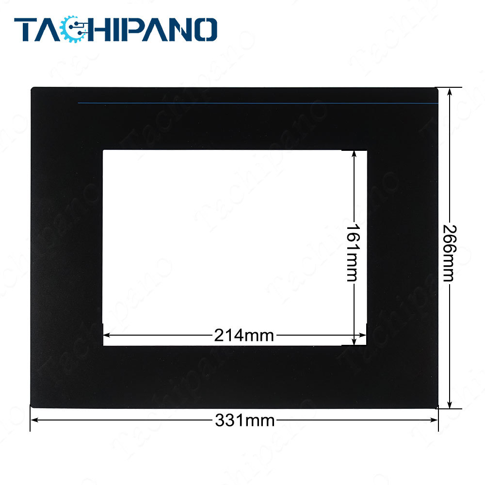 2711-T10C1 2711-T10C1X 2711-T10C1L1 Plastic Case Cover, Touch Screen Glass, Protective Film for 2711-T10C1 2711-T10C1X 2711-T10C1L1 PanelView Standard 1000