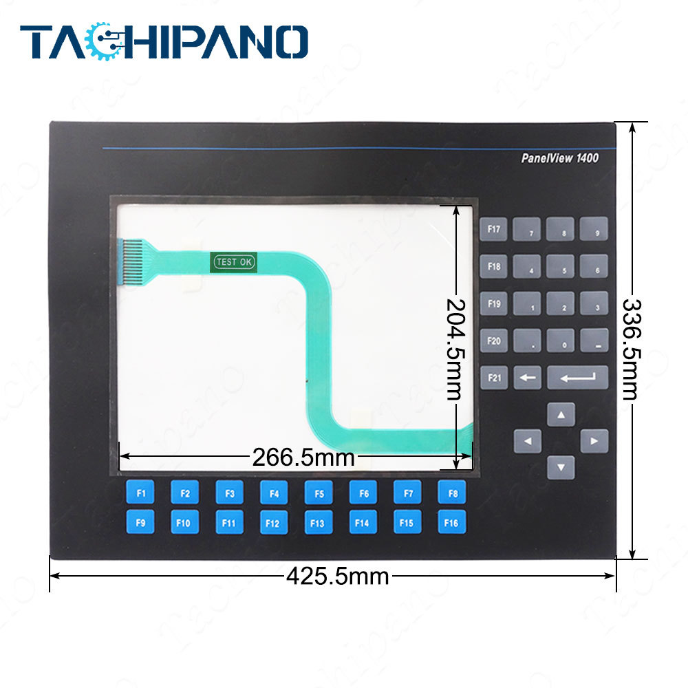 2711-KC1 Membrane Keypad for AB 2711-KC1X SER A B C D E F Keyboard Switch PanelView Standard 1200