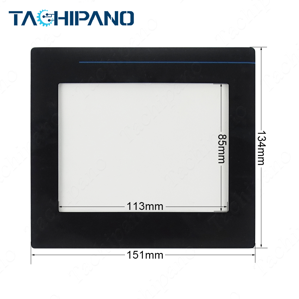 2711-T6C1L1 2711-T6C10L1 Plastic Case Cover, Touch Screen Glass, Protective Film for 2711-T6C1L1 2711-T6C10L1 PanelView Standard 600