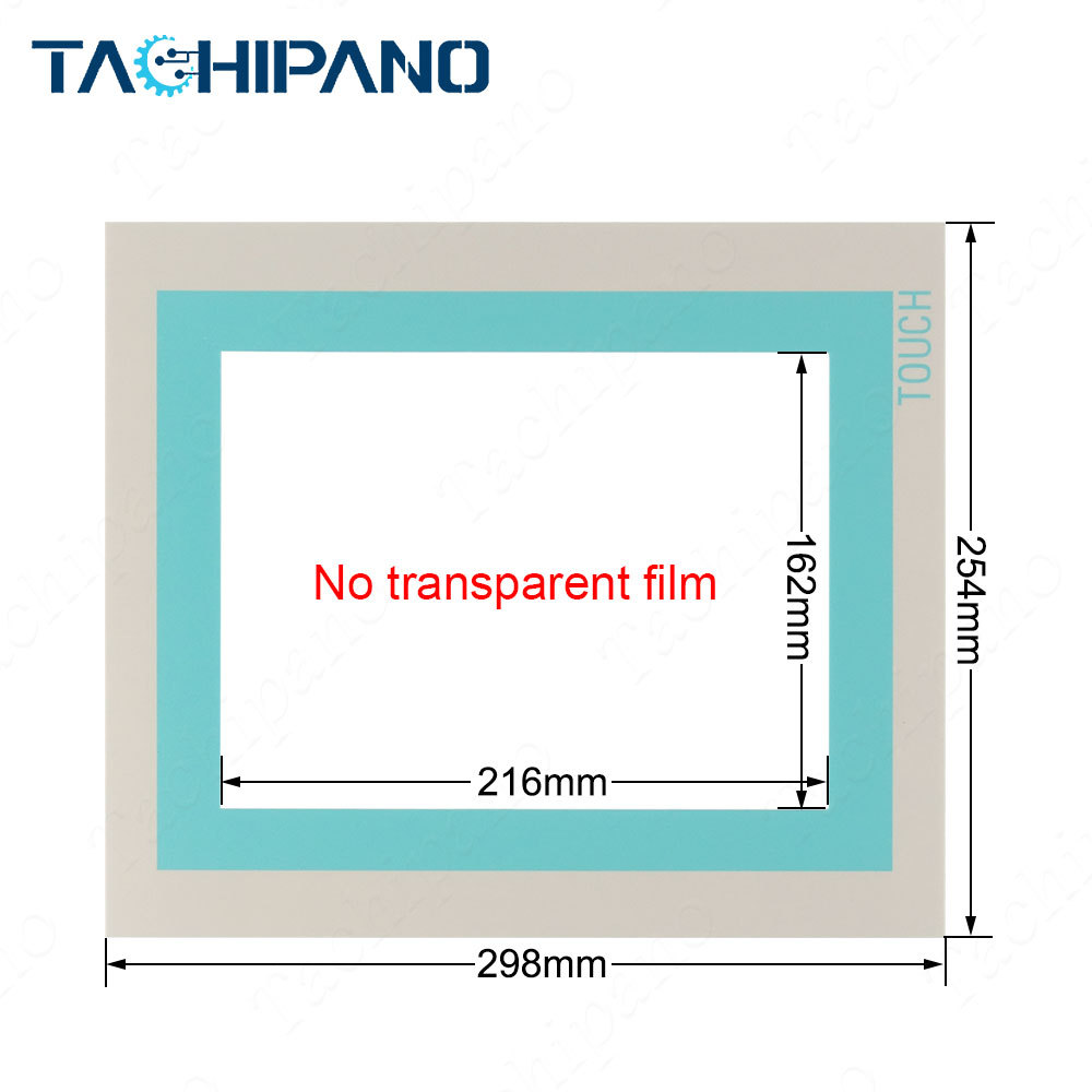 Touch screen glass panel for 6AV6545-0CC10-0AX0 6AV6 545-0CC10-0AX0 Simens TP 270 10" Panel Glass with Protective film