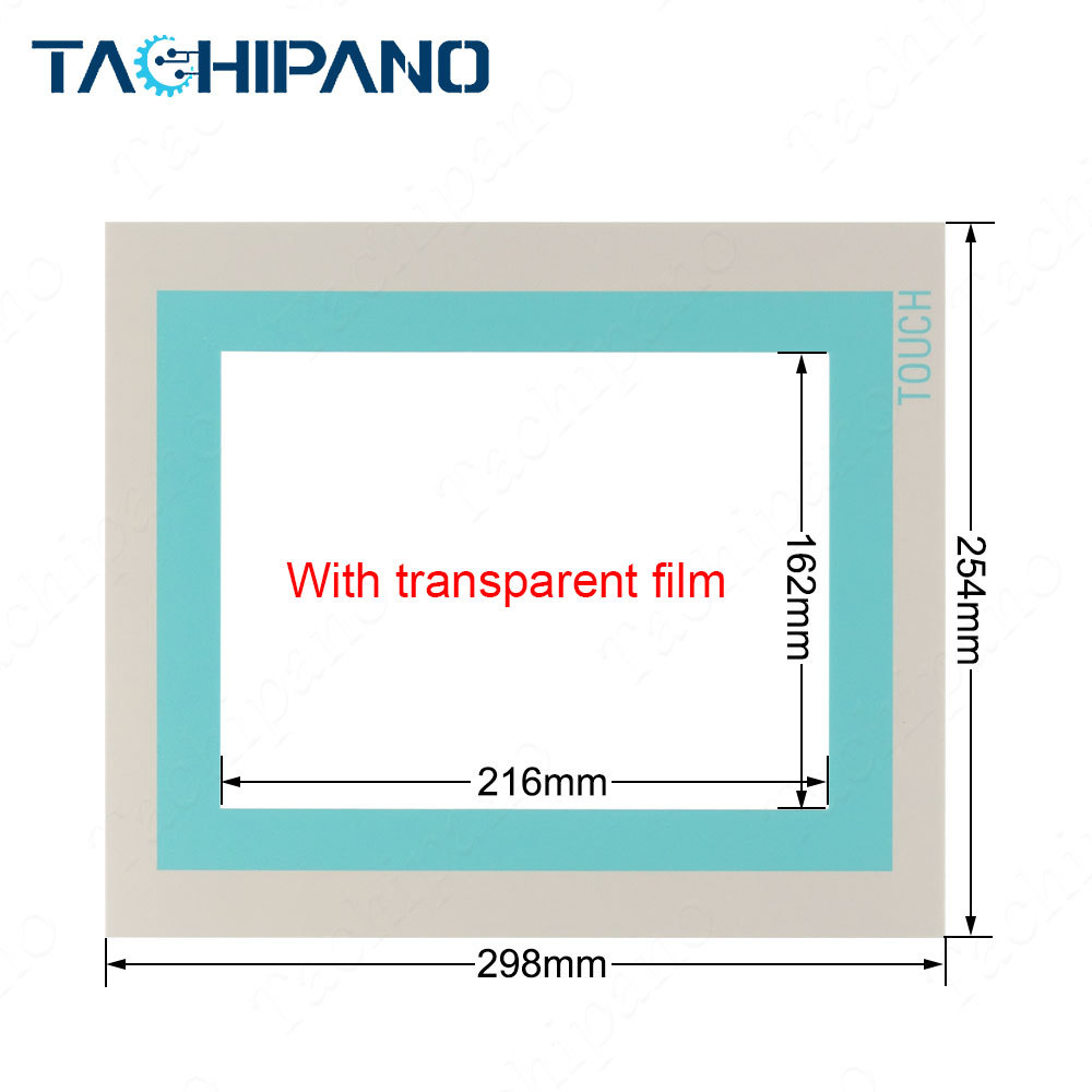 Touch screen glass panel for 6AV6545-0CC10-0AX0 6AV6 545-0CC10-0AX0 Simens TP 270 10" Panel Glass with Protective film