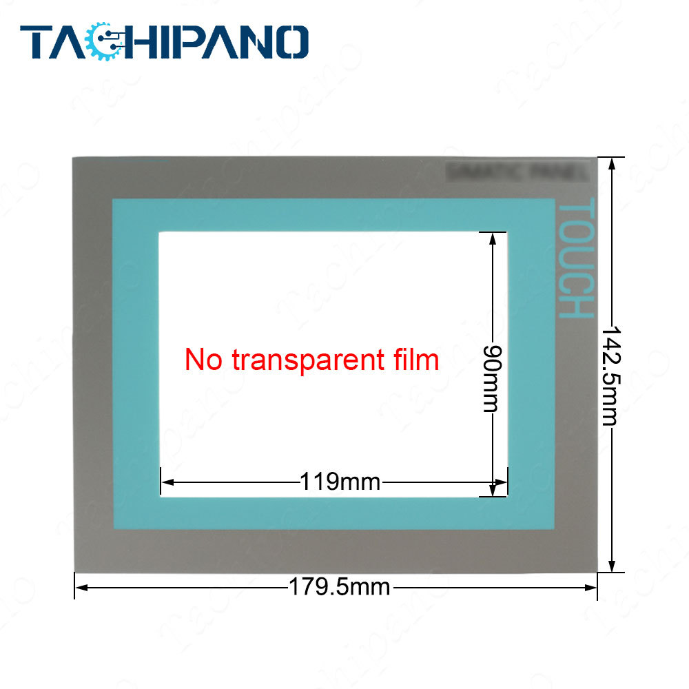 6AV6642-5EA10-0PM0 Plastic case +Touch screen glass +Front overlay for 6AV6 642-5EA10-0PM0 SIMATIC MP 177 6" Touch Multi Panel