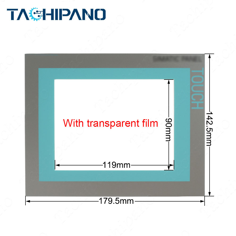 6AV6643-0AA01-1AX1 Plastic case cover for 6AV6 643-0AA01-1AX1 TP277 6 Touch screen glass +Protective overlay+LCD screen
