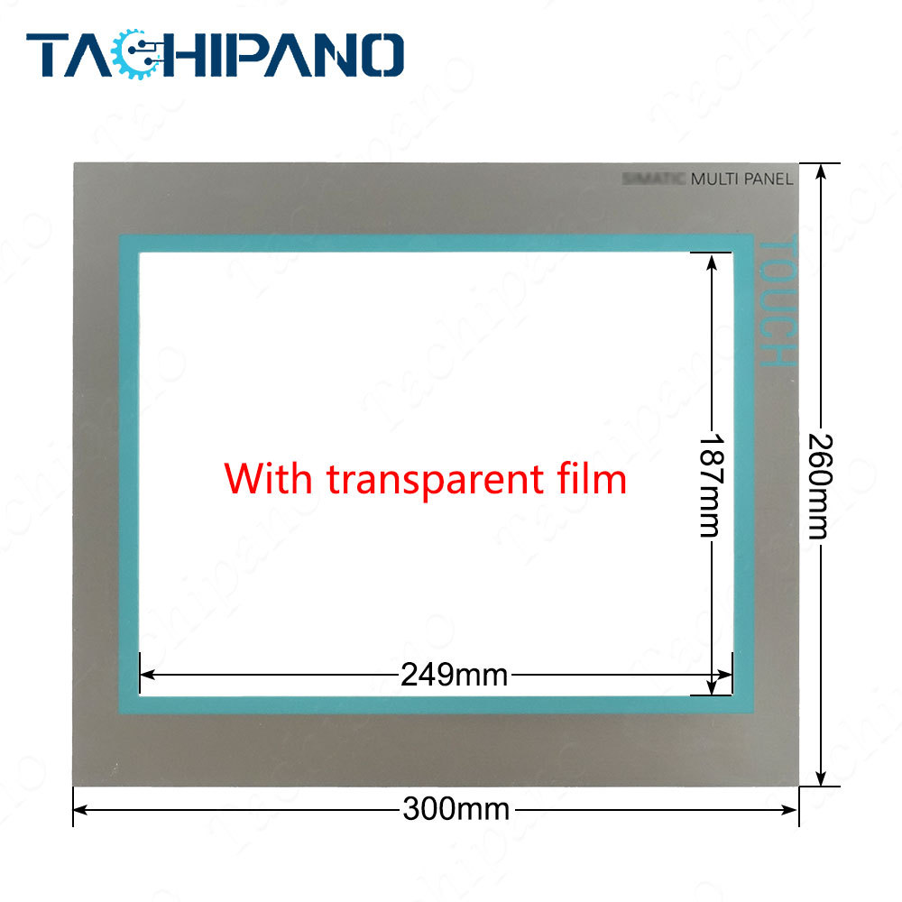6AV6644-0AA01-2AX1 Touch screen panel +Protective film+ Front case +LCD screen for 6AV6 644-0AA01-2AX1 STARTER PACKAGE MP377 12" TOUCH