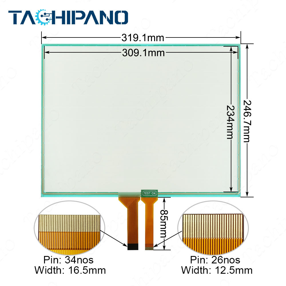 SP-5700TP PFXSP5700TPD for Touch screen panel with Protective film