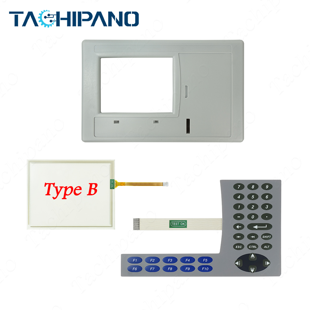 2711P-B6C20A 2711P-B6C20D Plastic Case, Touch Screen, Membrane Keypad for PanelView Plus 600