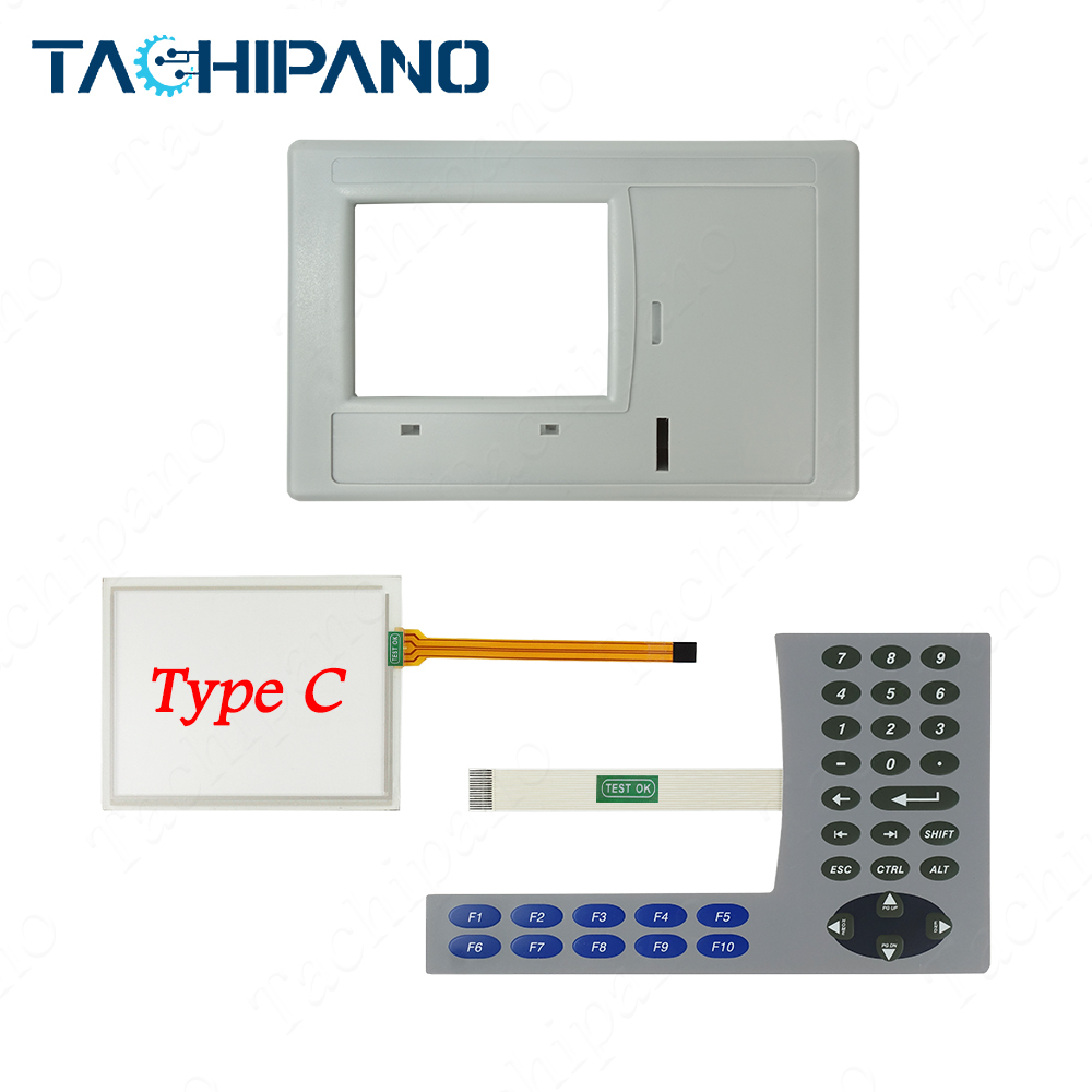 2711P-B6M1A 2711P-B6M1D Plastic Case, Touch Screen, Membrane Keypad for PanelView Plus 600