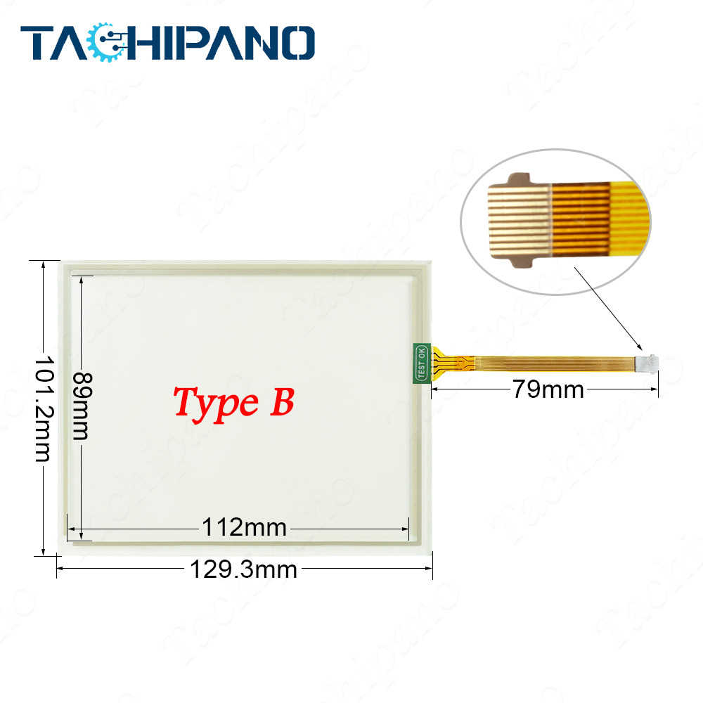 2711P-T6C20A9 2711P-T6C20D9 Plastic Case, Touch Screen, Gasket Glass for PanelView Plus 600