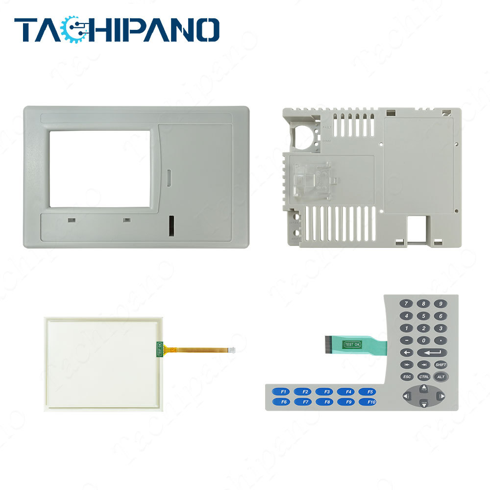 2711P-B6M5D8 2711P-B6M20D8 Plastic Case, Touch Screen, Membrane Keypad for PanelView Plus 600
