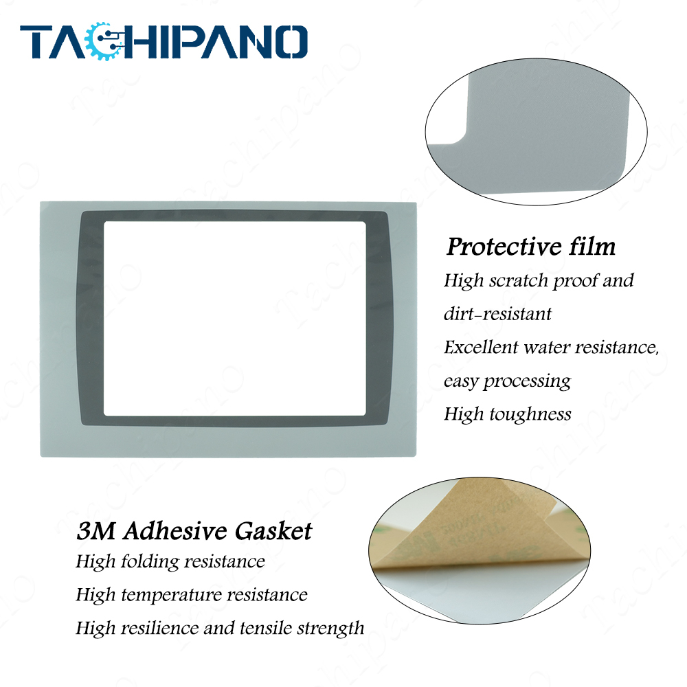2711P-T10C6A6 2711P-T10C6A7 Front Plastic Case, Touch Screen, Protective film for PanelView Plus 1000