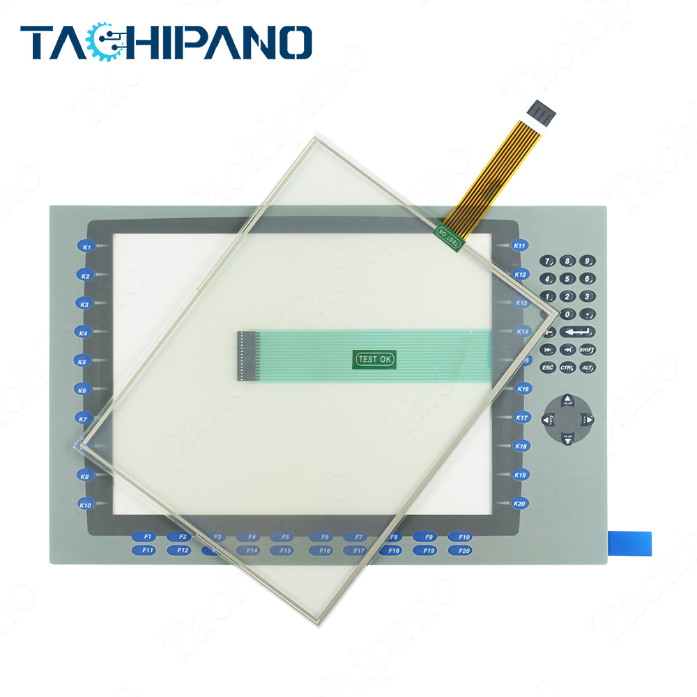 2711P-B15C15A1 2711P-B15C15A2 Front Plastic Case, Touch Screen, Membrane Keypad for PanelView Plus 1500