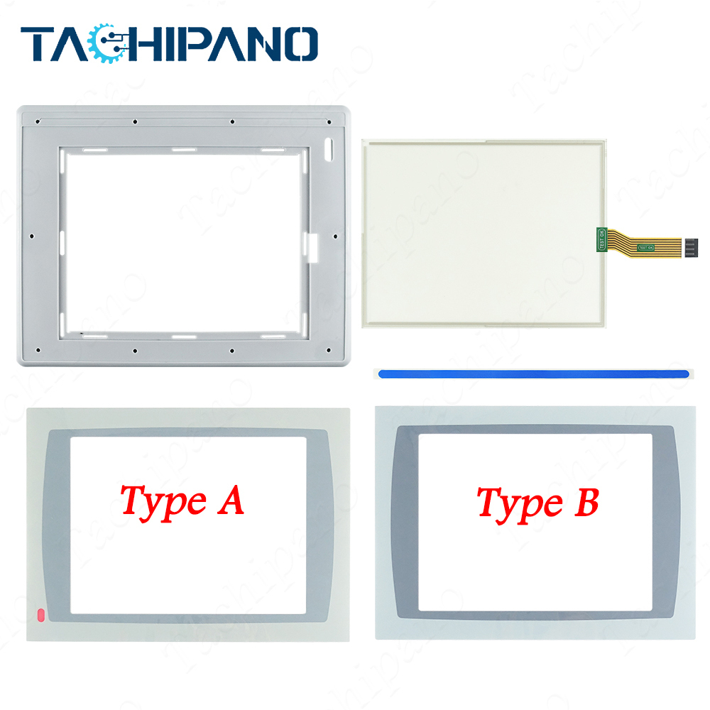 2711P-B12C15A1 2711P-B12C15A2 Front Plastic Case, Touch Screen, Membrane Keypad for PanelView Plus 1250