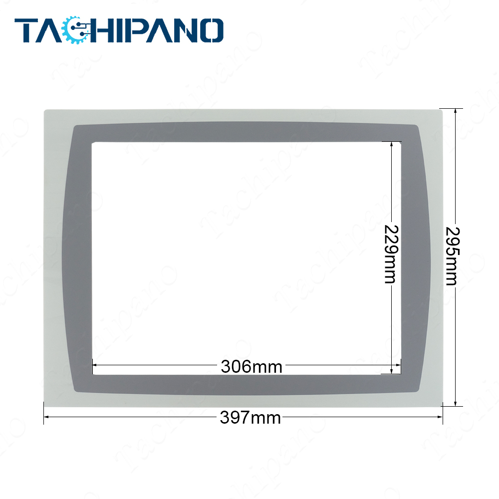 2711P-RBT15 2711P-RDT15TP Front Plastic Case, Touch Screen, Protective film for PanelView Plus 1500