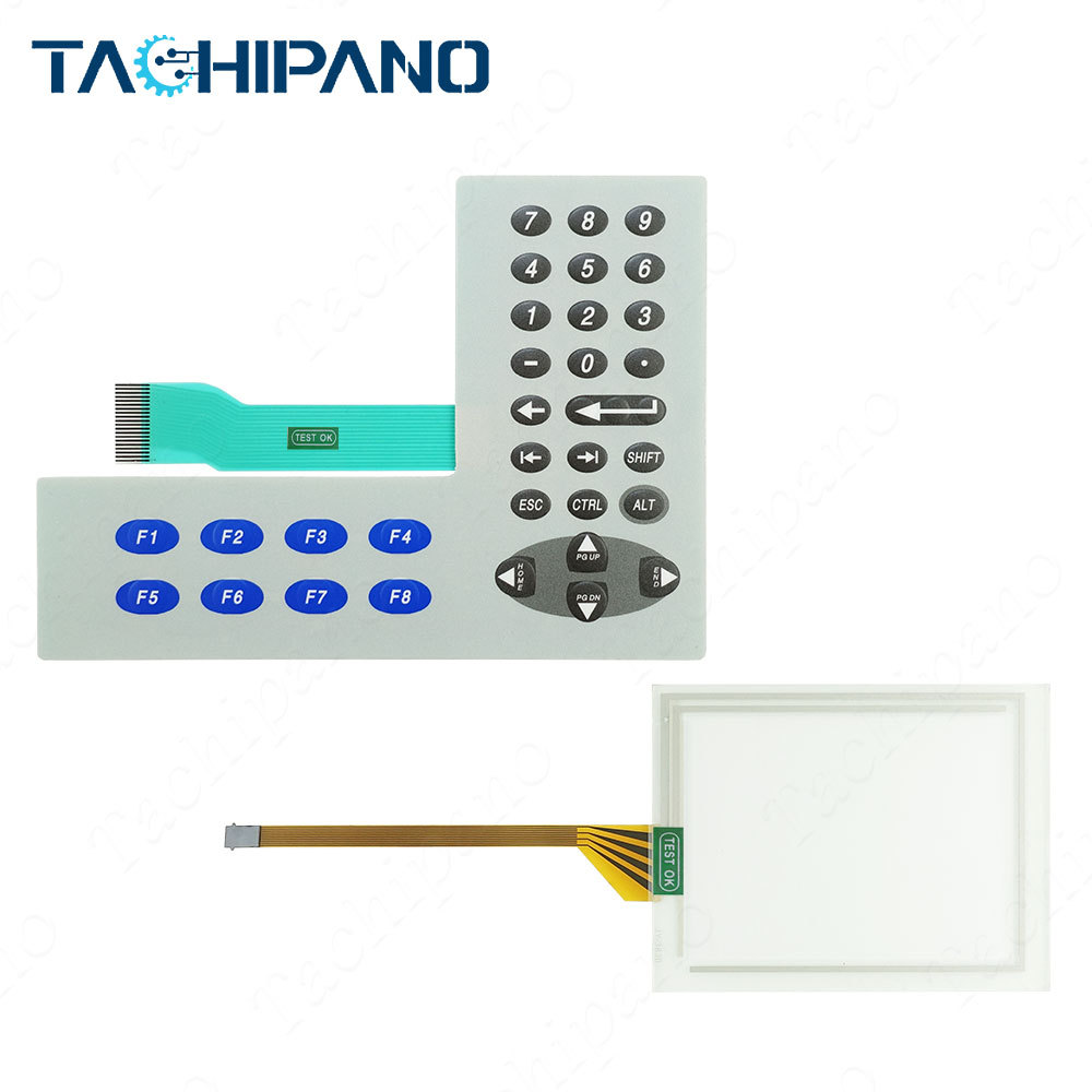 2711P-B4C5A8 2711P-B4C5D8 Plastic Case, Touch screen, Membrane keypad for PanelView Plus 6-400