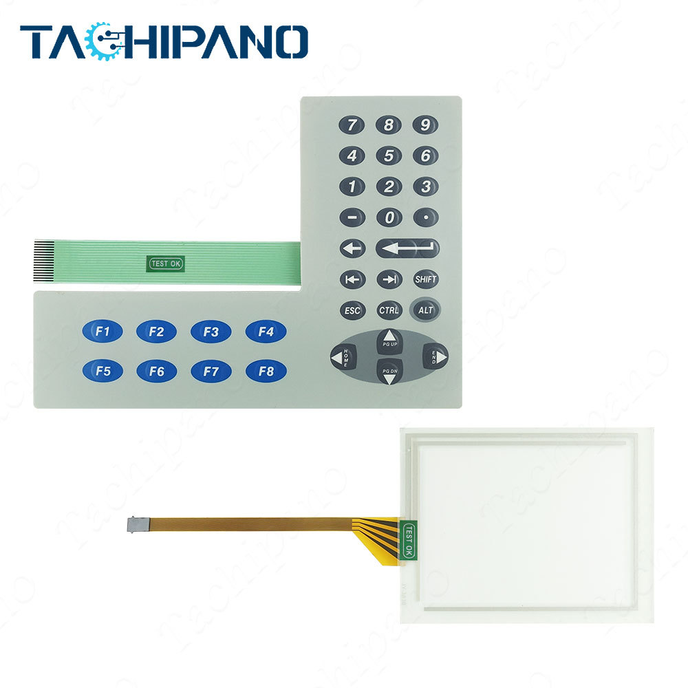 2711P-B4C5A8 2711P-B4C5D8 Plastic Case, Touch screen, Membrane keypad for PanelView Plus 6-400