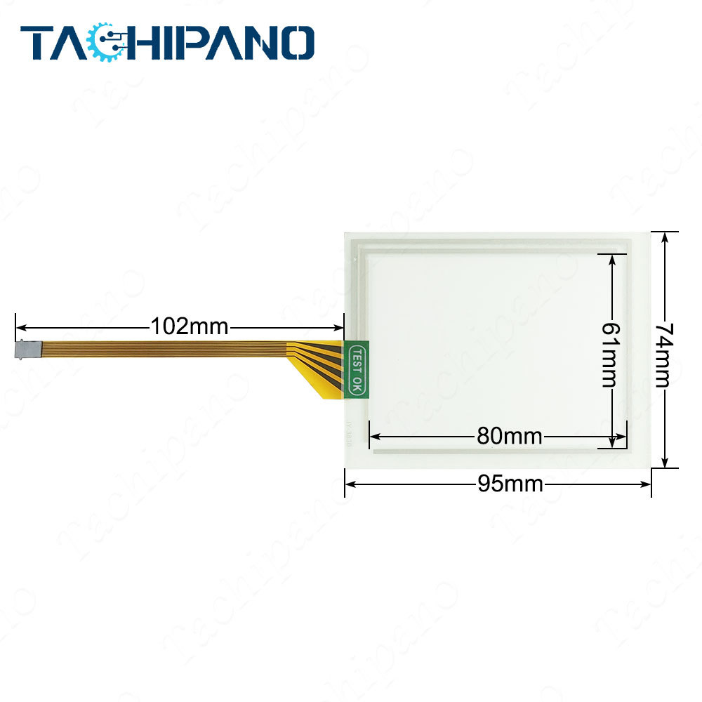 2711P-B4C5A8 2711P-B4C5D8 Plastic Case, Touch screen, Membrane keypad for PanelView Plus 6-400