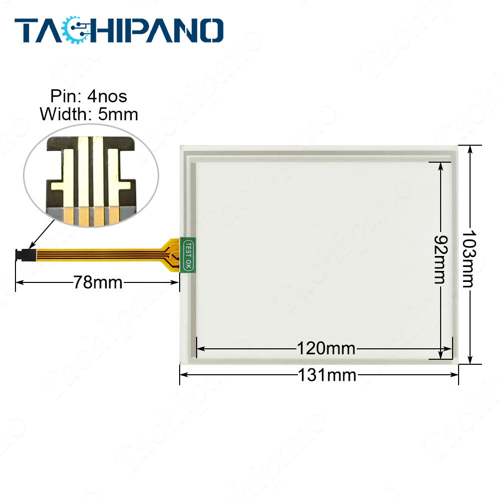 2711P-T6C21D8S Touch Screen, Protective film for PanelView Plus 7 - Standard Terminals 600