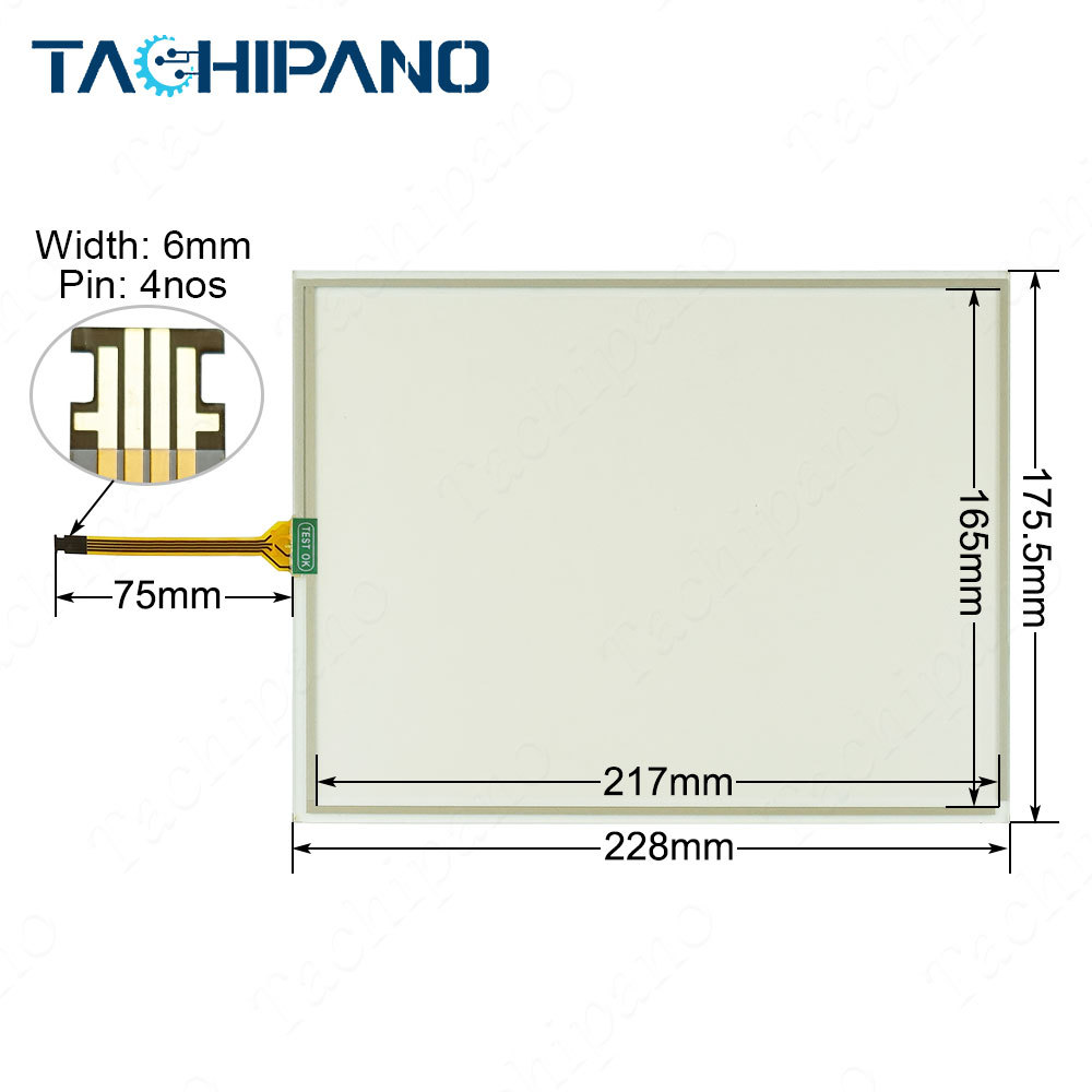 2711P-T10C21D8S Touch Screen, Protective film for PanelView Plus 7 - Standard Terminals 1000