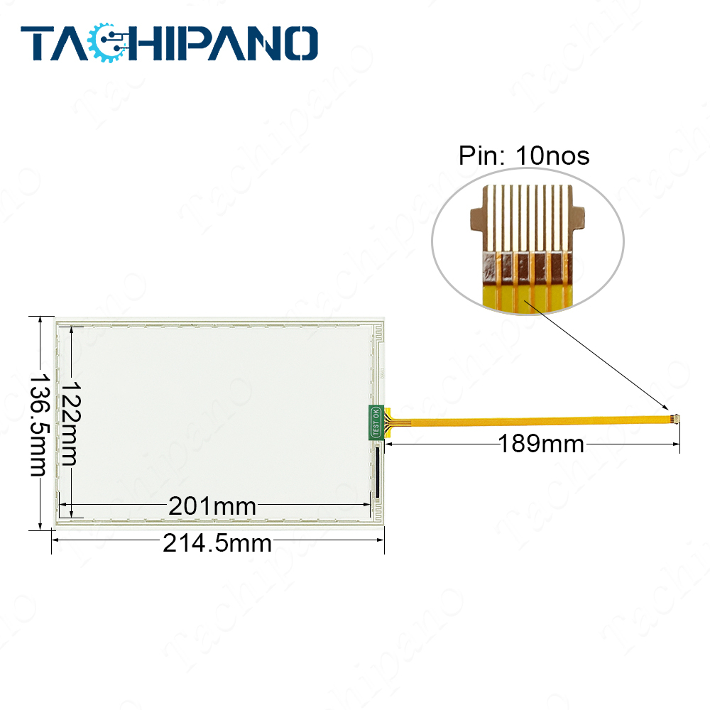 2711P-T9W22D9P-A 2711P-T9W22D9P SER A Touch Screen, Protective film for PanelView Plus 7 – Performance Terminals 900W