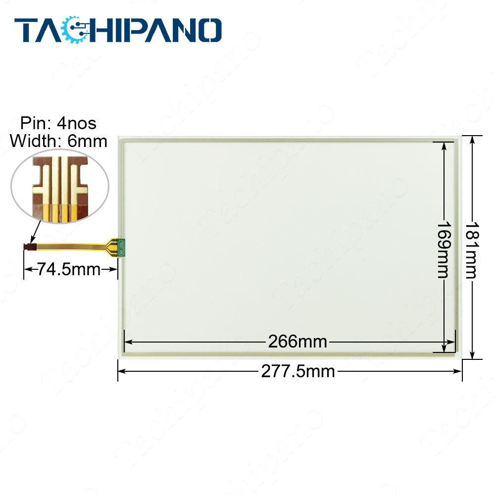 2711P-T12W21D8S Touch Screen, Protective film for PanelView Plus 7 - Standard Terminals 1200W