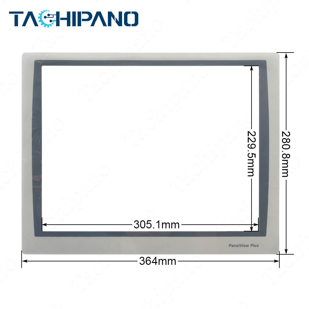 2711P-T15C22D9P Touch Screen, Protective film for PanelView Plus 7 – Performance Terminals 1200W