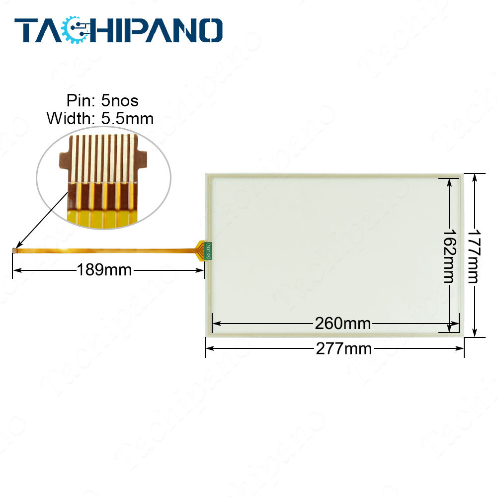 2711P-T12W22D9P Touch Screen, Protective film for PanelView Plus 7 – Performance Terminals 1200W