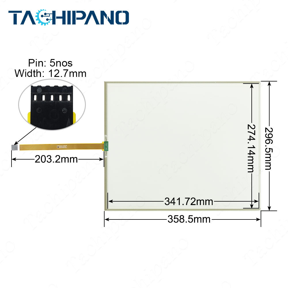 6181P-17TPXP Touch Screen, Protective film for VERSA VIEW 1700P