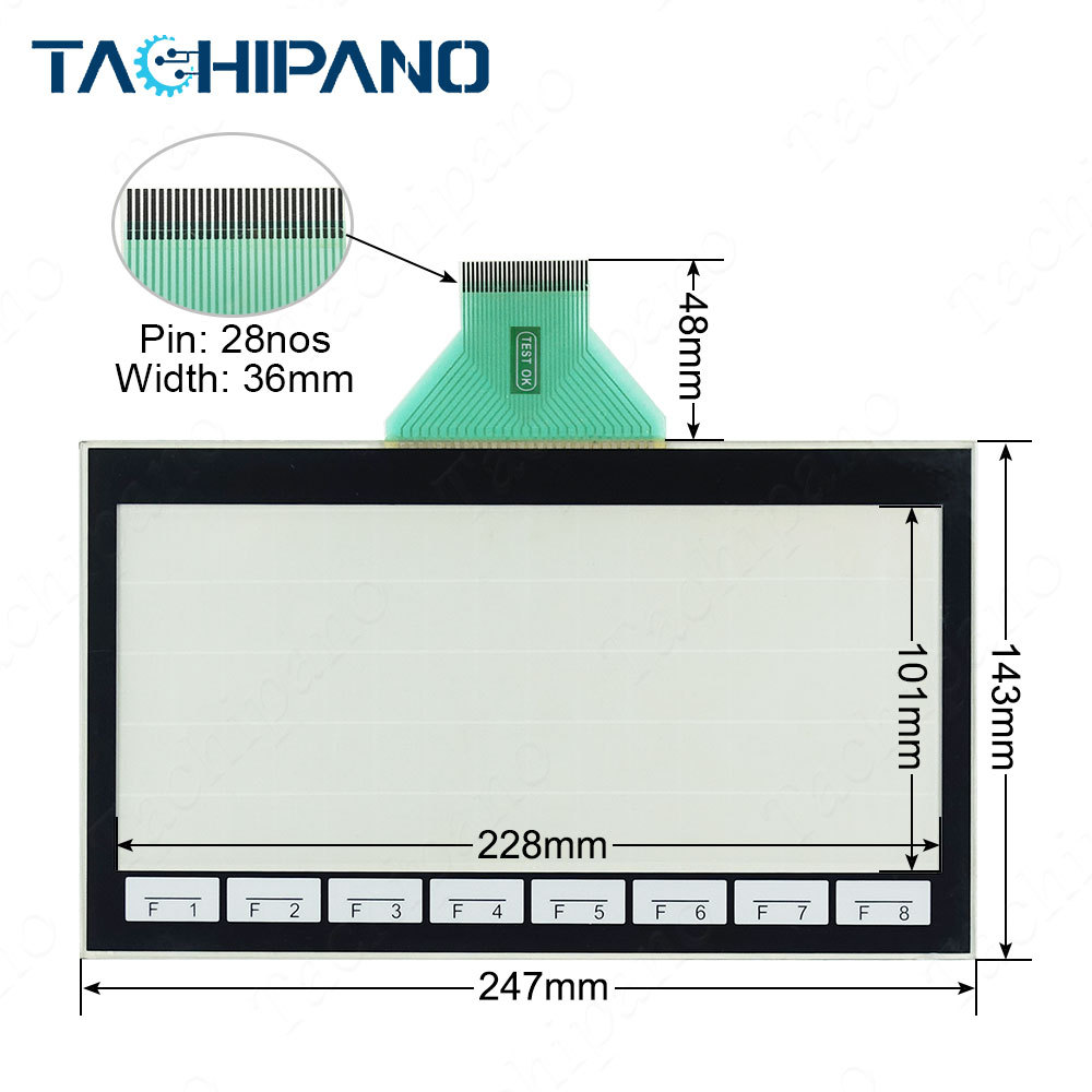 GP320-LG11 GP320-LG11-LA GP320-LG11-L0 for Touch Screen Panel Glass