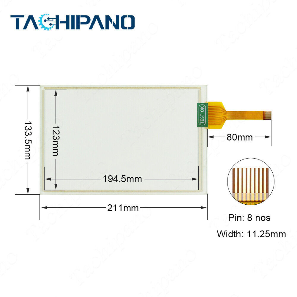 PL-3700-M01 PL3700-S11 PL3700-S42 for Touch Screen Panel Glass