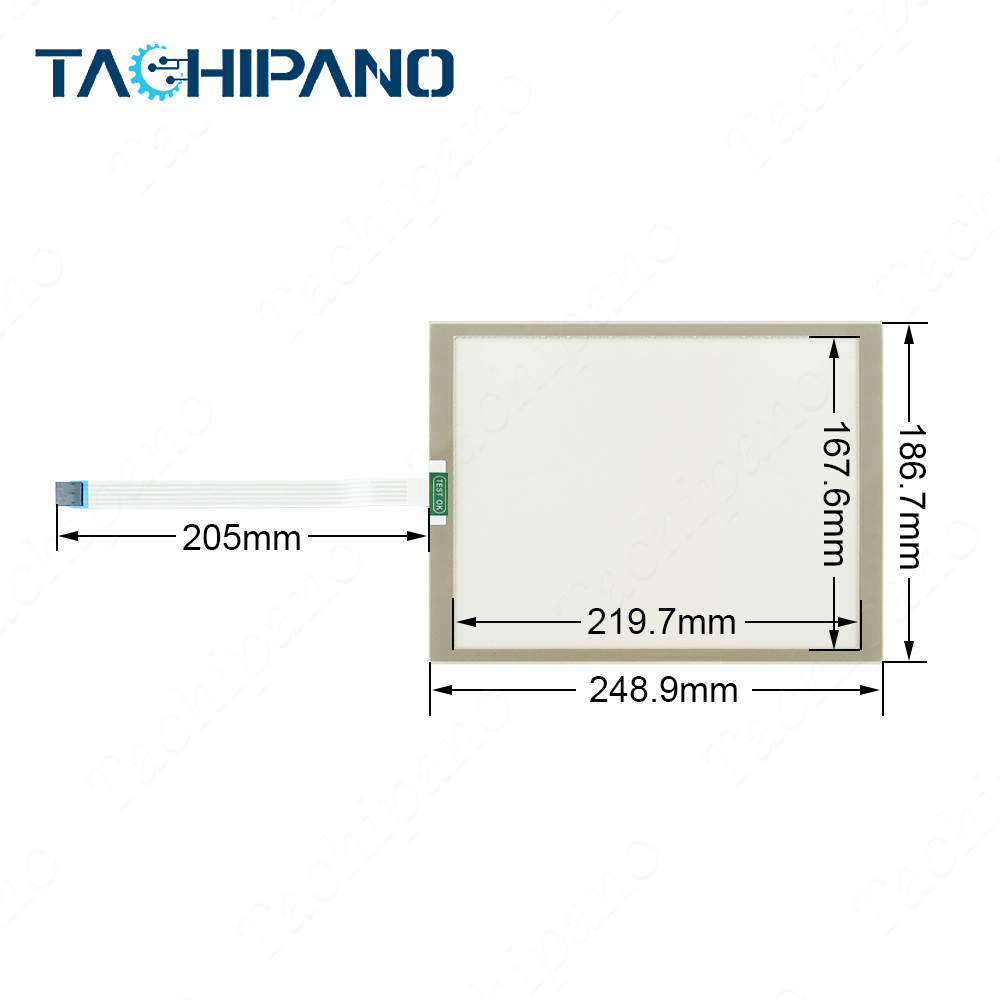 4PP220.1043-75 for Touch Screen Panel Glass 4PP220-1043-75