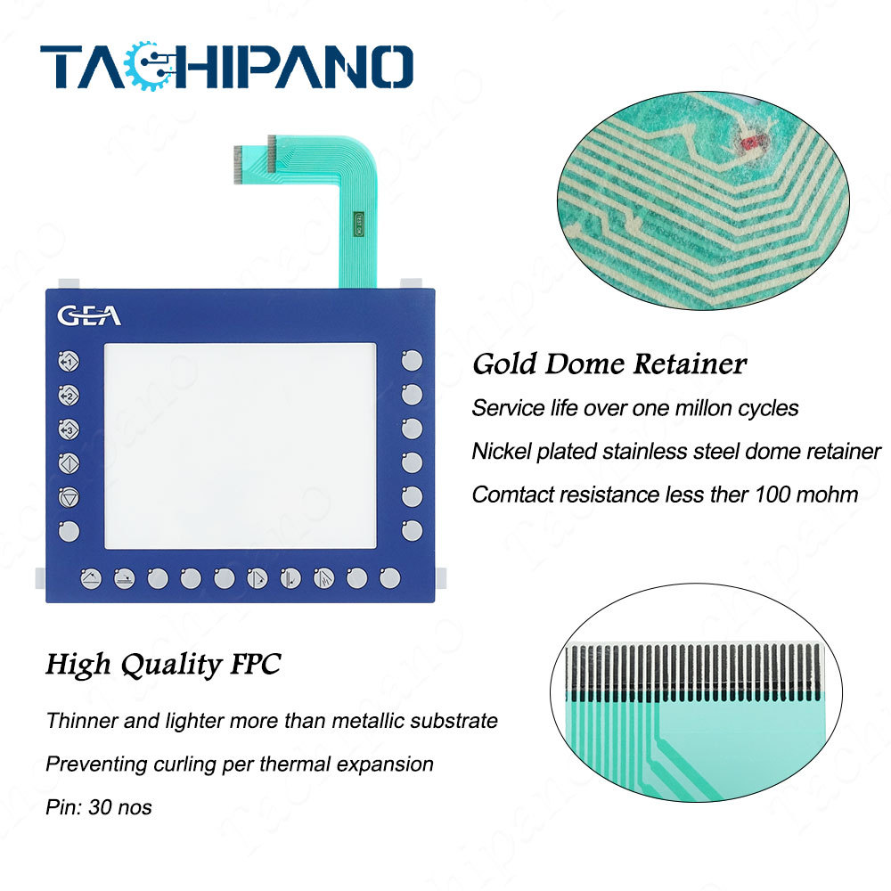 4PP480.1043-K09 for Touch Screen Panel Glass, Protective film 4PP480-1043-K09