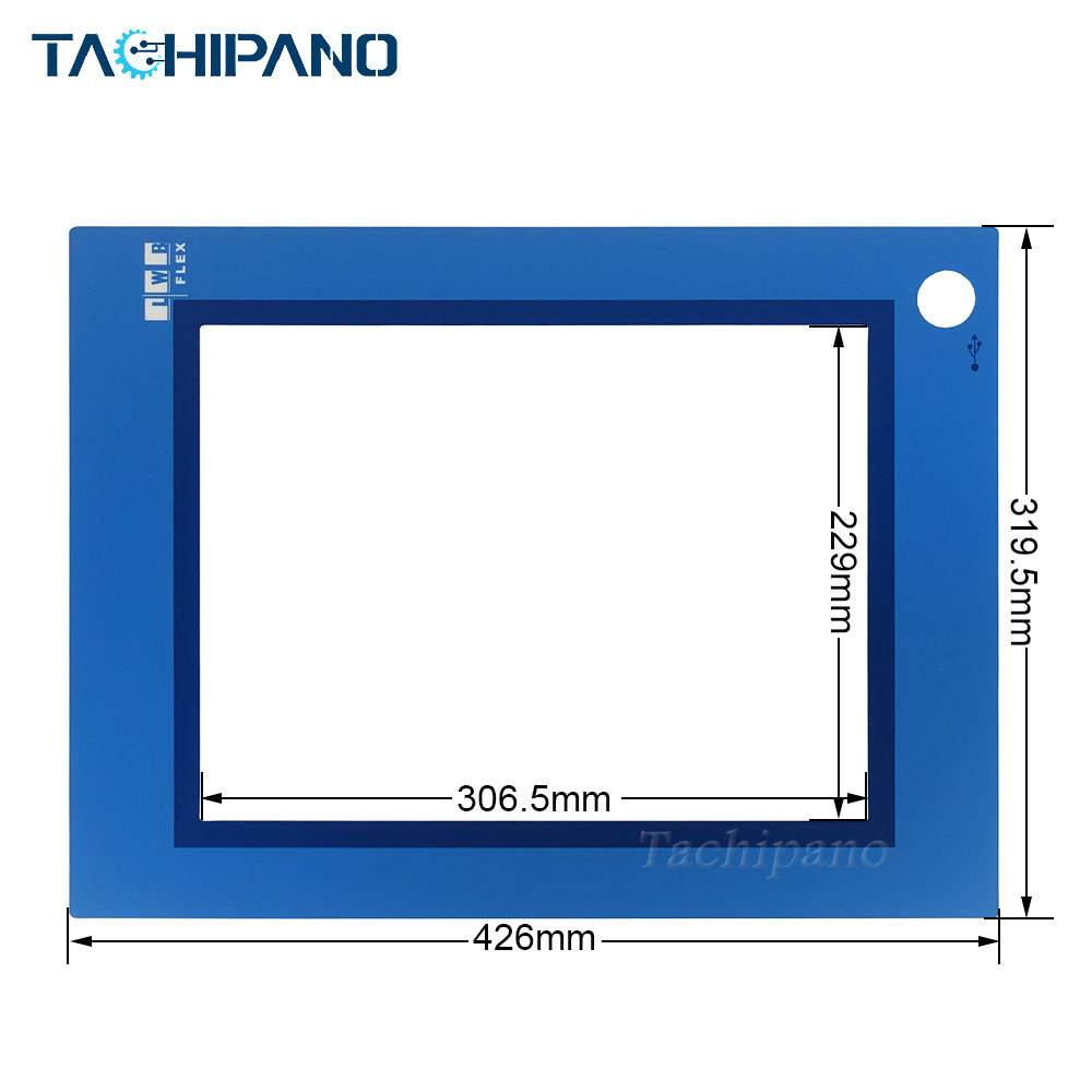 5PP520.1505-K18 Rev. C0 for Touch Screen Panel Glass, Protective film 5PP520-1505-K18 Rev. C0