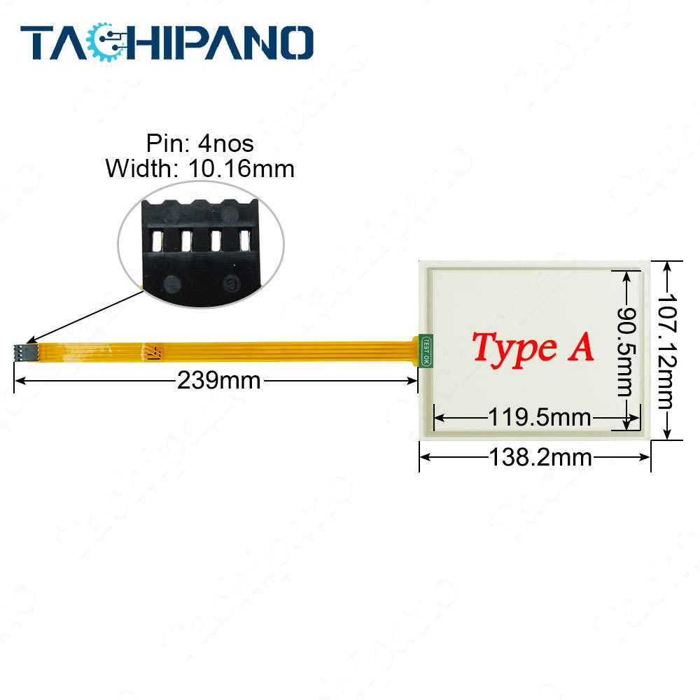 4PP420.0571-K28 for Touch Screen Panel Glass 4PP420-0571-K28