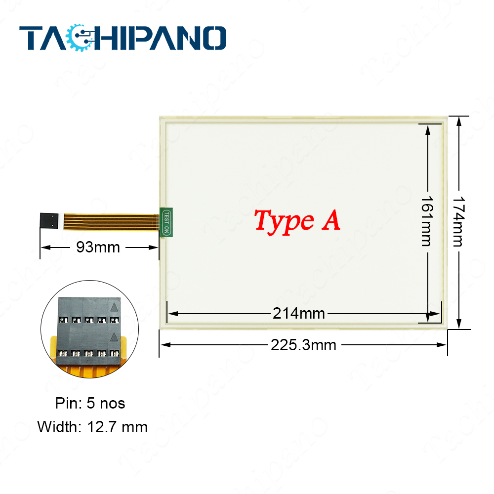 5PP320.1043-K10 for Touch Screen Panel Glass 5PP320-1043-K10