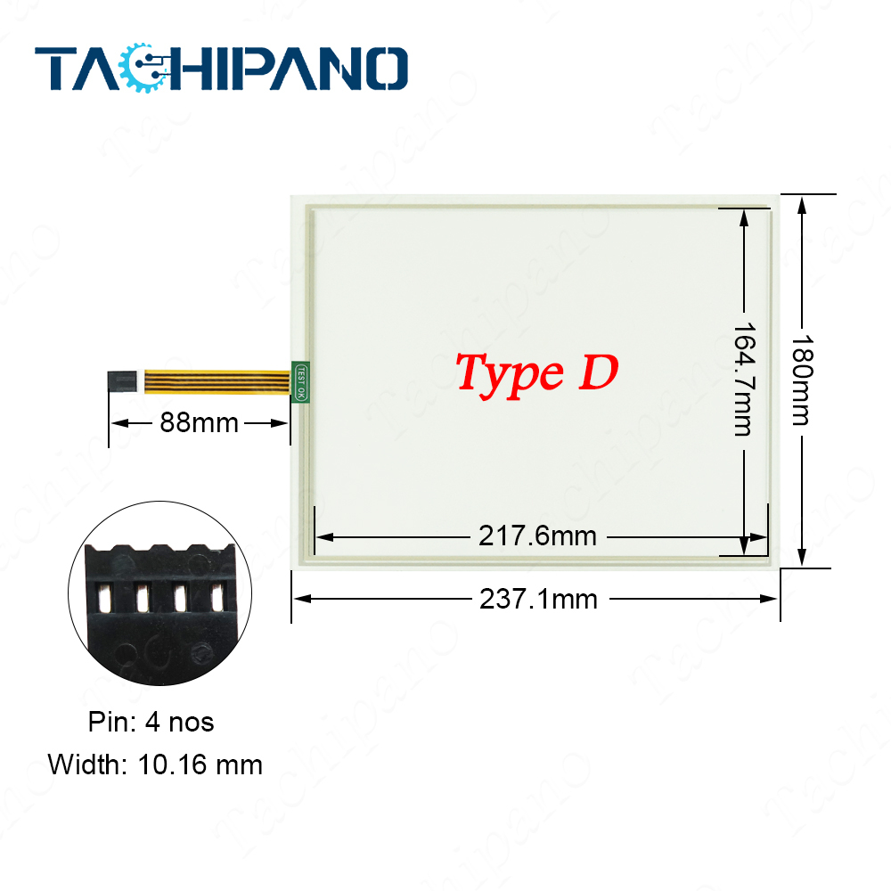 5PP320.1043-K10 for Touch Screen Panel Glass 5PP320-1043-K10